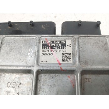 Recambio de centralita motor uce para toyota yaris (_p9_) 1.3 vvt-i (scp90_) referencia OEM IAM 896610D310 MB2751002494 