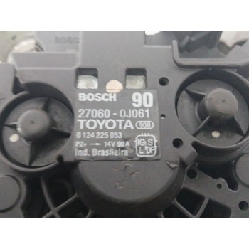 Recambio de alternador para toyota yaris (_p9_) 1.3 vvt-i (scp90_) referencia OEM IAM 270600J061 0124225053 