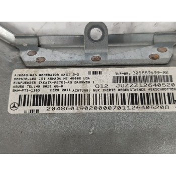Recambio de airbag delantero izquierdo para mercedes-benz clase c coupé (c204) c 250 cdi (204.303) referencia OEM IAM 2048601902