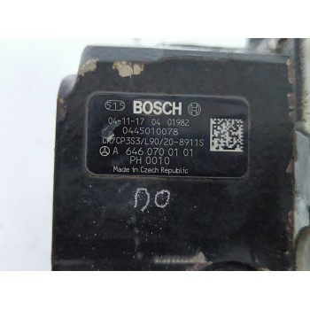 Recambio de bomba inyeccion para mercedes-benz clase e (w211) e 320 cdi (211.026) referencia OEM IAM A6460700101 0445010078 
