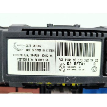 Recambio de mando climatizador para peugeot 407 (6d_) 1.6 hdi 110 (6d9hzc, 6d9hyc) referencia OEM IAM 96573322  