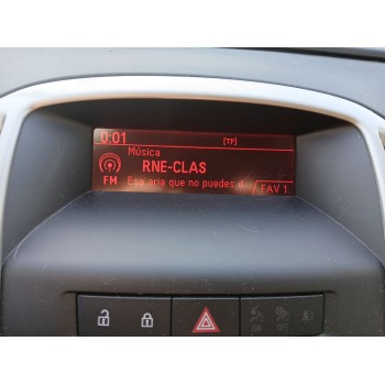 Recambio de pantalla multifuncion para opel astra j (p10) 1.6 (68) referencia OEM IAM   