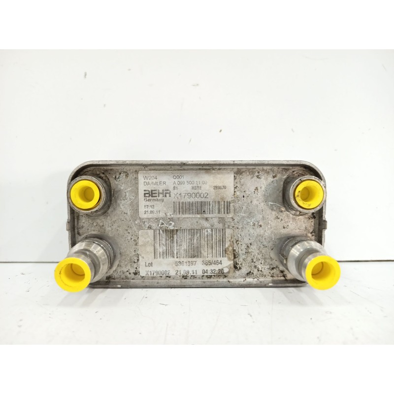Recambio de enfriador aceite motor para mercedes-benz clase c coupé (c204) c 250 cdi (204.303) referencia OEM IAM A0995001100  