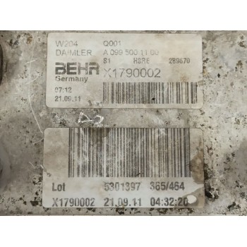 Recambio de enfriador aceite motor para mercedes-benz clase c coupé (c204) c 250 cdi (204.303) referencia OEM IAM A0995001100  