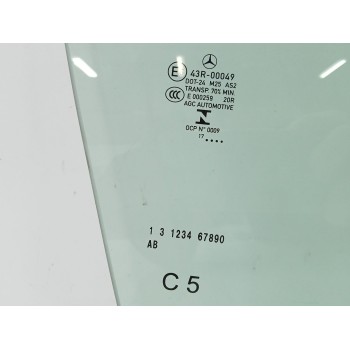 Recambio de luna delantera derecha para mercedes-benz clase c coupé (c205) c 180 (205.340) referencia OEM IAM   