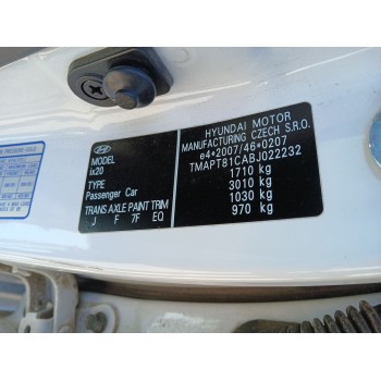 hyundai ix20 (jc) del año 2011