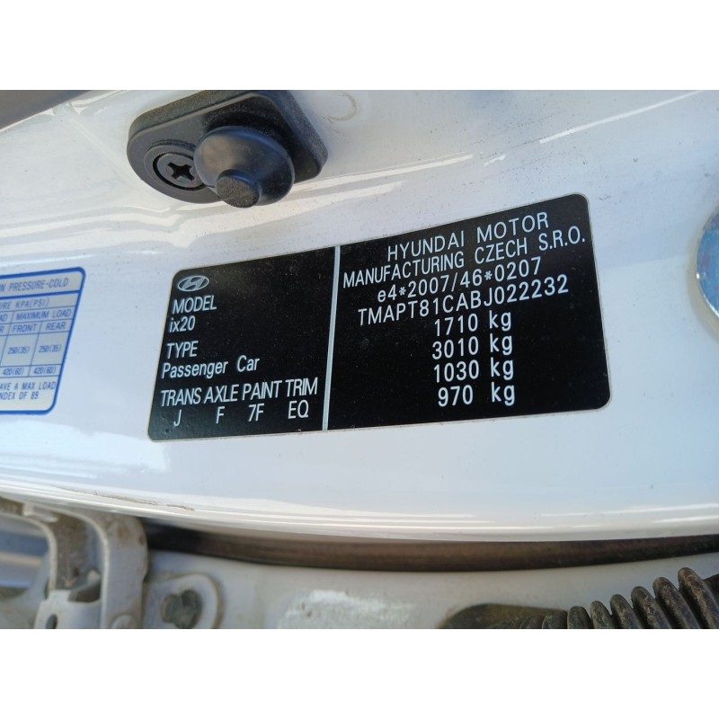 HYUNDAI ix20 (JC) 2011