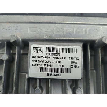 Recambio de centralita motor uce para citroën c5 iii break (rw_) 2.0 hdi referencia OEM IAM 9665843380 9663548180 