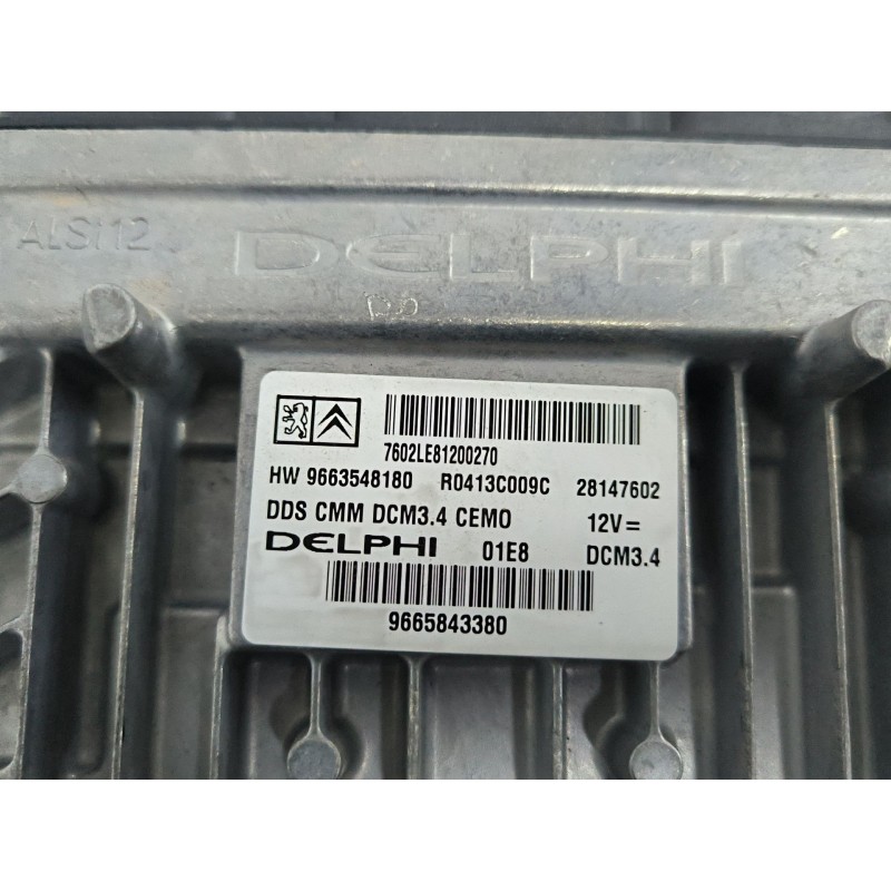 CENTRALITA MOTOR UCE 9663548180