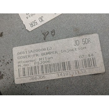 Recambio de paragolpes delantero para kia cee´d (jd) 1.6 crdi 128 referencia OEM IAM 86511A2000 86511A2300BIJ 
