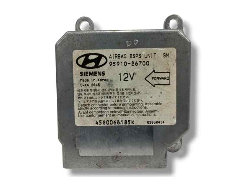 Recambio de centralita airbag para hyundai santa fe (sm) 2.0 crdi cat referencia OEM IAM 9591026700 5WK43045 