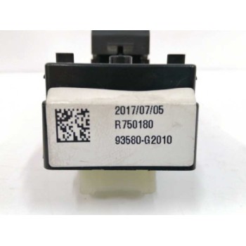 Recambio de mando elevalunas trasero derecho para hyundai ioniq tecno hybrid referencia OEM IAM 93580G2010  