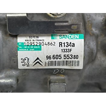 Recambio de compresor aire acondicionado para citroën c5 iii break (rw_) 2.0 hdi referencia OEM IAM 9660555380  