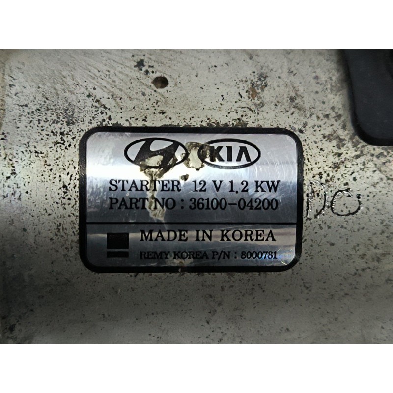 MOTOR ARRANQUE