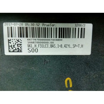 Recambio de paragolpes trasero para bmw serie 3 touring (f31) 318d referencia OEM IAM 51128056577  