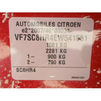 citroën c3 ii (sc_) del año 2014