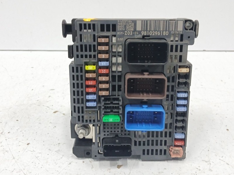 Recambio de caja reles / fusibles para citroën c4 picasso 1.6 blue-hdi fap referencia OEM IAM 9810296180  