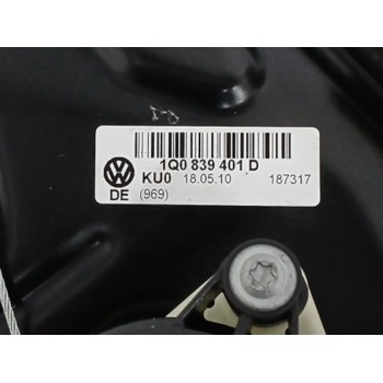 Recambio de elevalunas trasero izquierdo para volkswagen eos (1f7, 1f8) 1.4 tsi referencia OEM IAM 1Q0839401D 1Q0959811B 