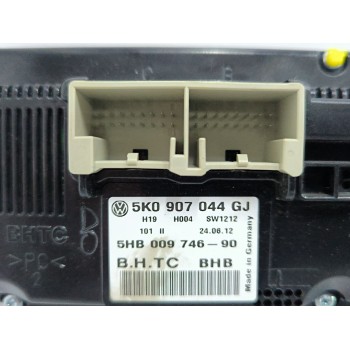 Recambio de mando climatizador para volkswagen golf vi (5k1) 1.6 tdi referencia OEM IAM 5K0907044GJ  