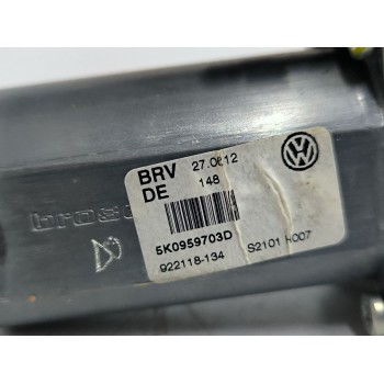 Recambio de motor elevalunas trasero izquierdo para volkswagen golf vi (5k1) 1.6 tdi referencia OEM IAM 5K0959703D  