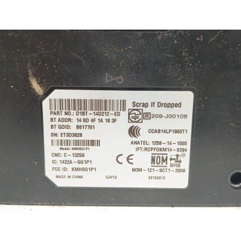 Recambio de modulo electronico para ford fiesta vi (cb1, ccn) 1.0 ecoboost referencia OEM IAM D1BT14D212ED  
