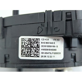 Recambio de anillo airbag para volkswagen golf vi (5k1) 1.6 tdi referencia OEM IAM 5K0953549E  