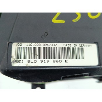 Recambio de cuadro instrumentos para audi a3 (8l1) 1.8 referencia OEM IAM 8L0919860E  