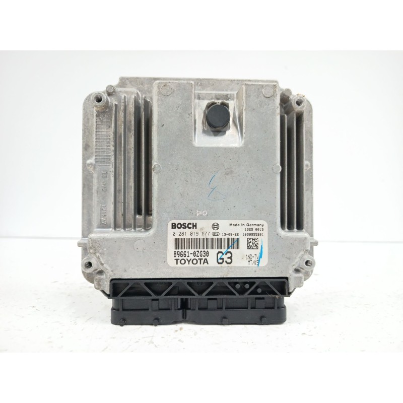 Recambio de centralita motor uce para toyota auris (_e18_) 1.4 d-4d (nde180_) referencia OEM IAM 896610ZG30 0281019177 