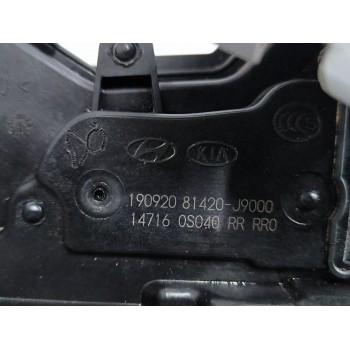 Recambio de cerradura puerta trasera derecha para hyundai kona (os, ose, osi) 1.6 gdi hybrid referencia OEM IAM 81420J9000  