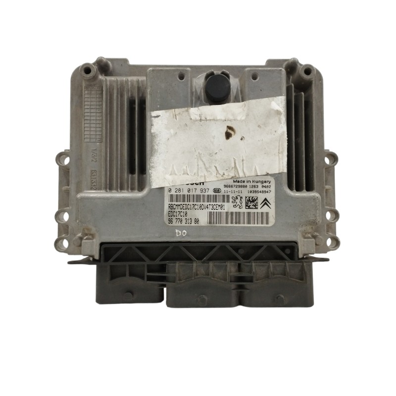 Recambio de centralita motor uce para peugeot 206+ básico referencia OEM IAM 9677031380 0281017937 