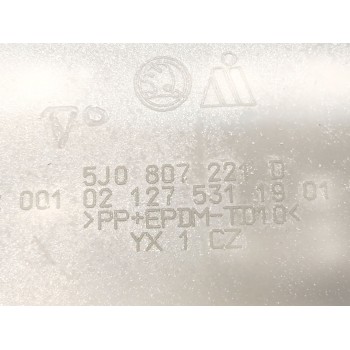 Recambio de paragolpes delantero para skoda fabia ii (542) 1.6 tdi referencia OEM IAM 5J0807221D  