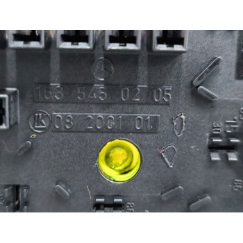 Recambio de caja fusibles para mercedes-benz clase m (w163) ml 270 cdi (163.113) referencia OEM IAM 1635450205  