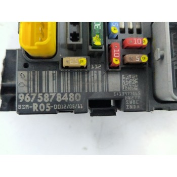 Recambio de caja fusibles para citroën berlingo furgoneta/monovolumen (b9) 1.6 hdi 90 16v referencia OEM IAM 9675878480  
