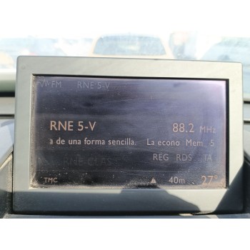 Recambio de pantalla multifuncion para peugeot 3008 i monospace (0u_) 1.6 hdi referencia OEM IAM 6593E4  