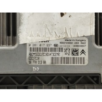 Recambio de centralita motor uce para peugeot 206+ básico referencia OEM IAM 9677031380 0281017937 