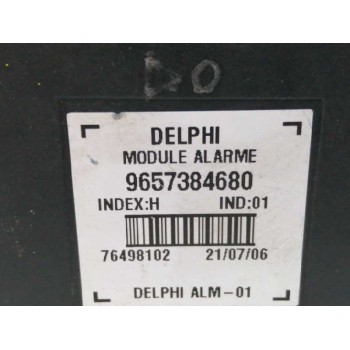 Recambio de modulo electronico para peugeot 207 1.4 16v cat (kfu / et3j4) referencia OEM IAM 9657384680  