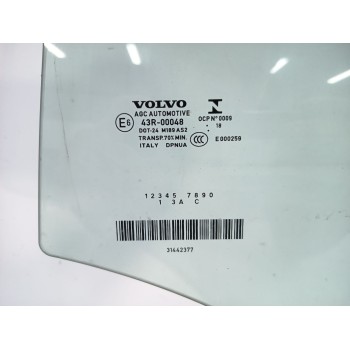 Recambio de luna trasera izquierda para volvo xc40 (536) d3 referencia OEM IAM 31442377  