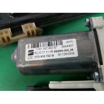 Recambio de elevalunas delantero derecho para seat leon (1p1) reference referencia OEM IAM FUNDA 1T0959702G 
