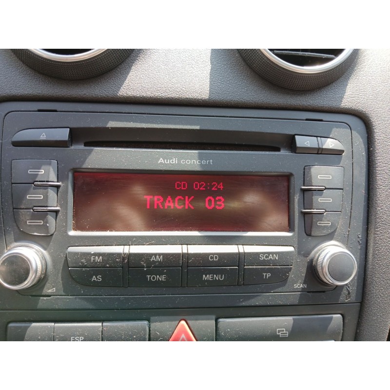 Recambio de sistema audio / radio cd para audi a3 sportback (8pa) 1.6 fsi referencia OEM IAM   