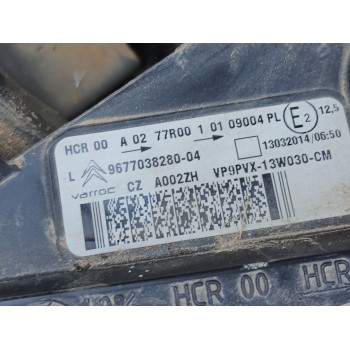 Recambio de faro izquierdo para citroën c3 ii (sc_) 1.2 vti 82 referencia OEM IAM   