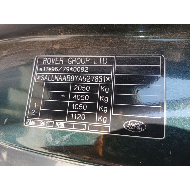LAND ROVER FREELANDER I (L314) 2005