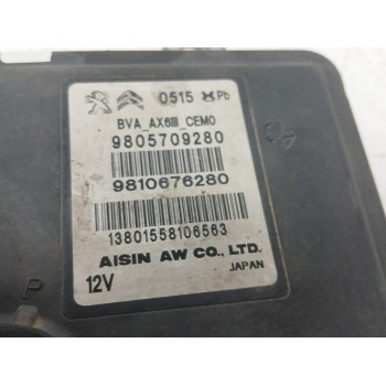 Recambio de centralita cambio automatico para citroën c4 picasso 1.6 blue-hdi fap referencia OEM IAM 9805709280 9810676280 