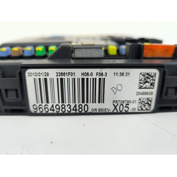 Recambio de caja reles / fusibles para citroën c3 picasso (sh_) 1.6 hdi referencia OEM IAM 9664983480  