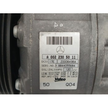 Recambio de compresor aire acondicionado para mercedes-benz clase c (w204) c 220 cdi (204.008) referencia OEM IAM A0022305011  