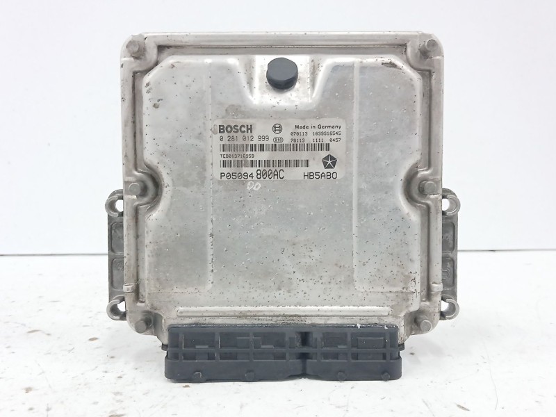 Recambio de centralita motor uce para chrysler voyager iv (rg, rs) 2.8 crd referencia OEM IAM P05094800AC 0281012999 