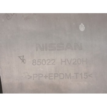 Recambio de paragolpes trasero para nissan qashqai ii (j11, j11_) 1.5 dci referencia OEM IAM 85022HV20H  