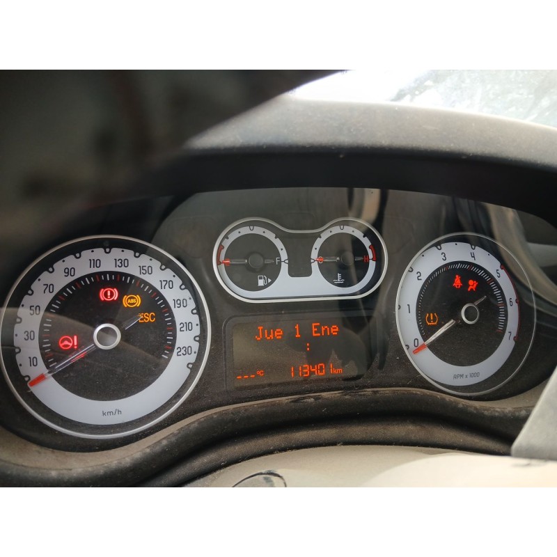 Recambio de cuadro instrumentos para fiat 500l (351_, 352_) 1.3 d multijet (199.lym11, 199.lym1a) referencia OEM IAM   