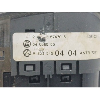 Recambio de mando luces para mercedes-benz clase c coupé (cl203) c 220 cdi (203.708) referencia OEM IAM A2035450404  