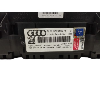 Recambio de cuadro instrumentos para audi q3 (8ug) 2.0 16v tdi referencia OEM IAM 8U0920940H A2C85745700 