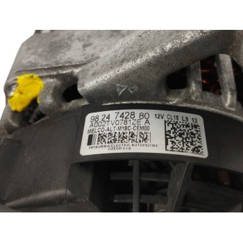 Recambio de alternador para peugeot rifter 1.5 blue-hdi fap referencia OEM IAM 9824742880 CL18 
